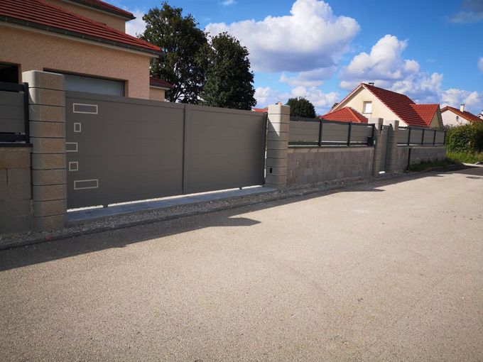Portail et brise vue en aluminium - KSM
